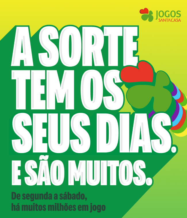 A sorte tem os seus dias e são muitos